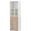 51x168x41 Büro Aktenregal Schrank zweifarbig - Laganzo^Wohnen Outlet