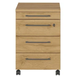 42x61x49 Büro Rollcontainer mit Utensilienfach - Ovgunia^Wohnen Sale