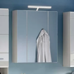 60x70x18 cm Bad Spiegelschrank 3-türig - Whale^Wohnen Online