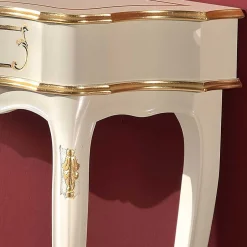 88x75x34 cm Barock Konsolentisch halbrund - Iviada^Wohnen Clearance