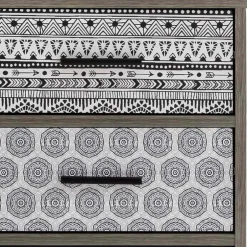 40x106x38 cm Design Hochkommode mit drei Schubladen - Drondo^Wohnen Online