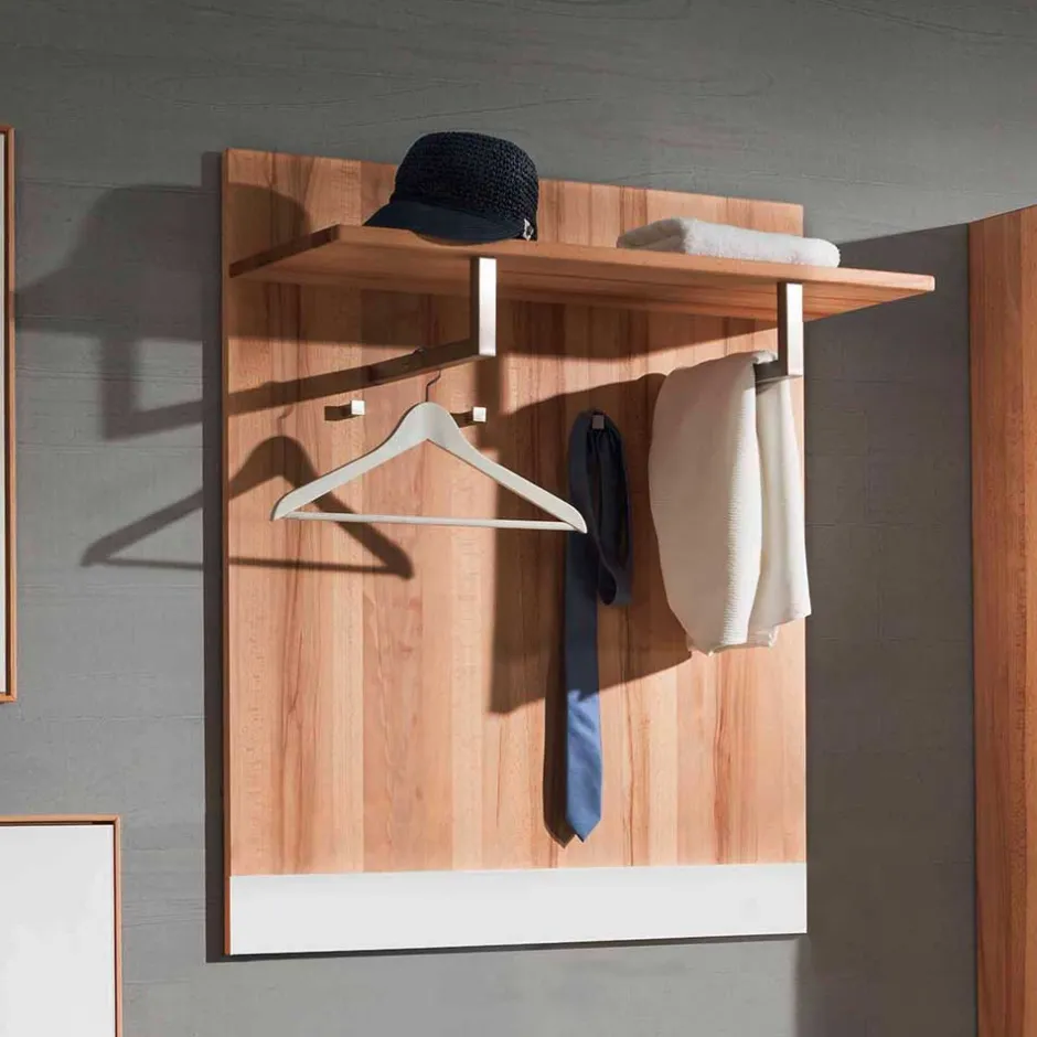 88x106x33 cm Garderobe aus Kernbuche - Mandrey^Wohnen New