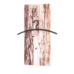 30x90x5 cm Glas Hängegarderobe mit Druck - Ineke^Wohnen Outlet