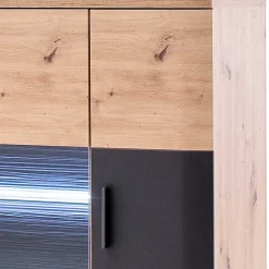 120x134x37 cm Highboard mit drei Türen - Vecenda^Wohnen Outlet