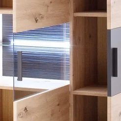 120x134x37 cm Highboard mit drei Türen - Vecenda^Wohnen Outlet