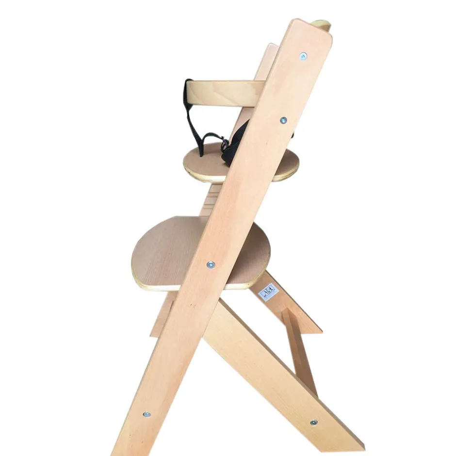 45x81x51 cm Kinder Hochstuhl aus massiver Buche - Bogor^Wohnen Online