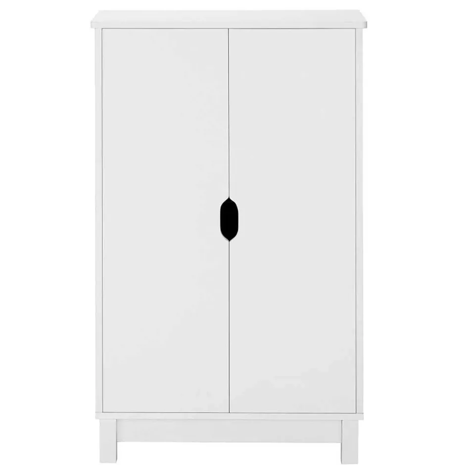 60x100x30 cm Kleiner Schrank in Weiß - 2-türig - Fenya^Wohnen Sale