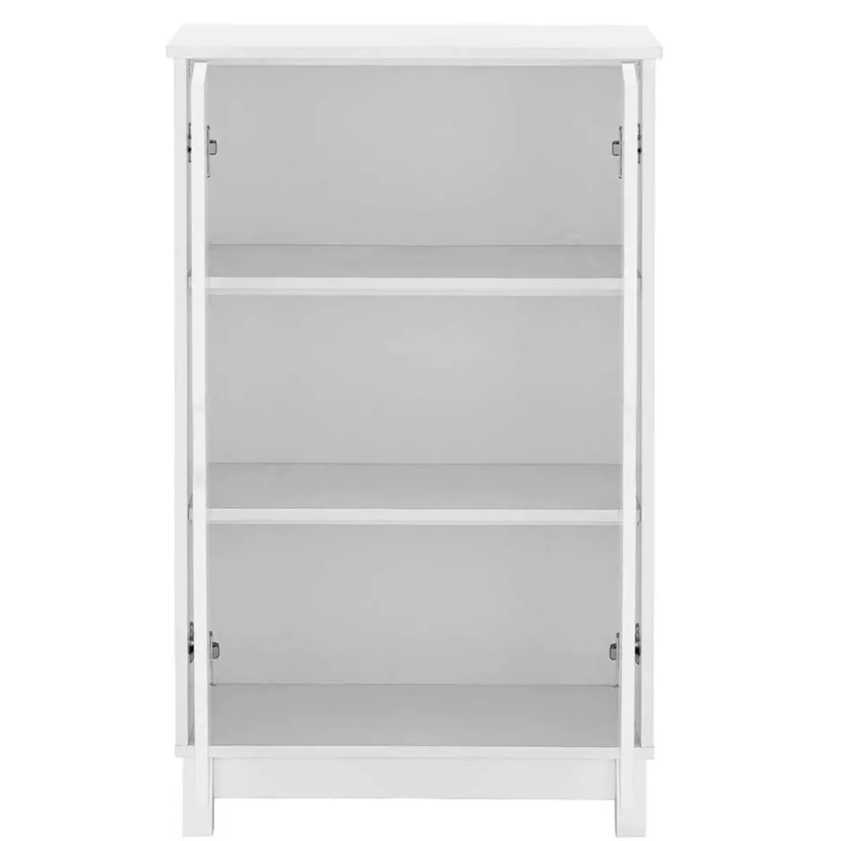 60x100x30 cm Kleiner Schrank in Weiß - 2-türig - Fenya^Wohnen Sale