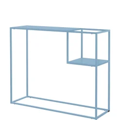 Wohnen 100x80x30 cm Konsolentisch in Blau Petrol - Filax