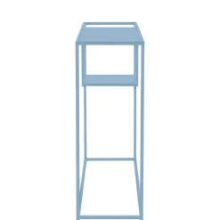 Wohnen 100x80x30 cm Konsolentisch in Blau Petrol - Filax