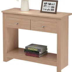 97x76x35 cm Konsolentisch in Eichefarben - Eliandas^Wohnen Outlet