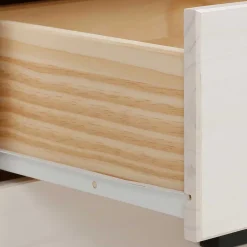 75x170x35 cm Landhaus Schrank in Weiß - Manduza^Wohnen Outlet