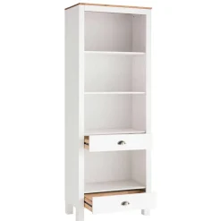 75x205x40 cm Landhausregal in Weiß - Canarius^Wohnen Sale