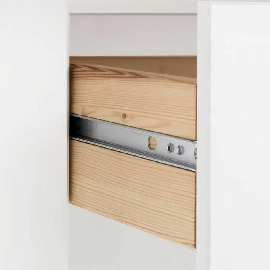 75x205x40 cm Landhausregal in Weiß - Canarius^Wohnen Sale