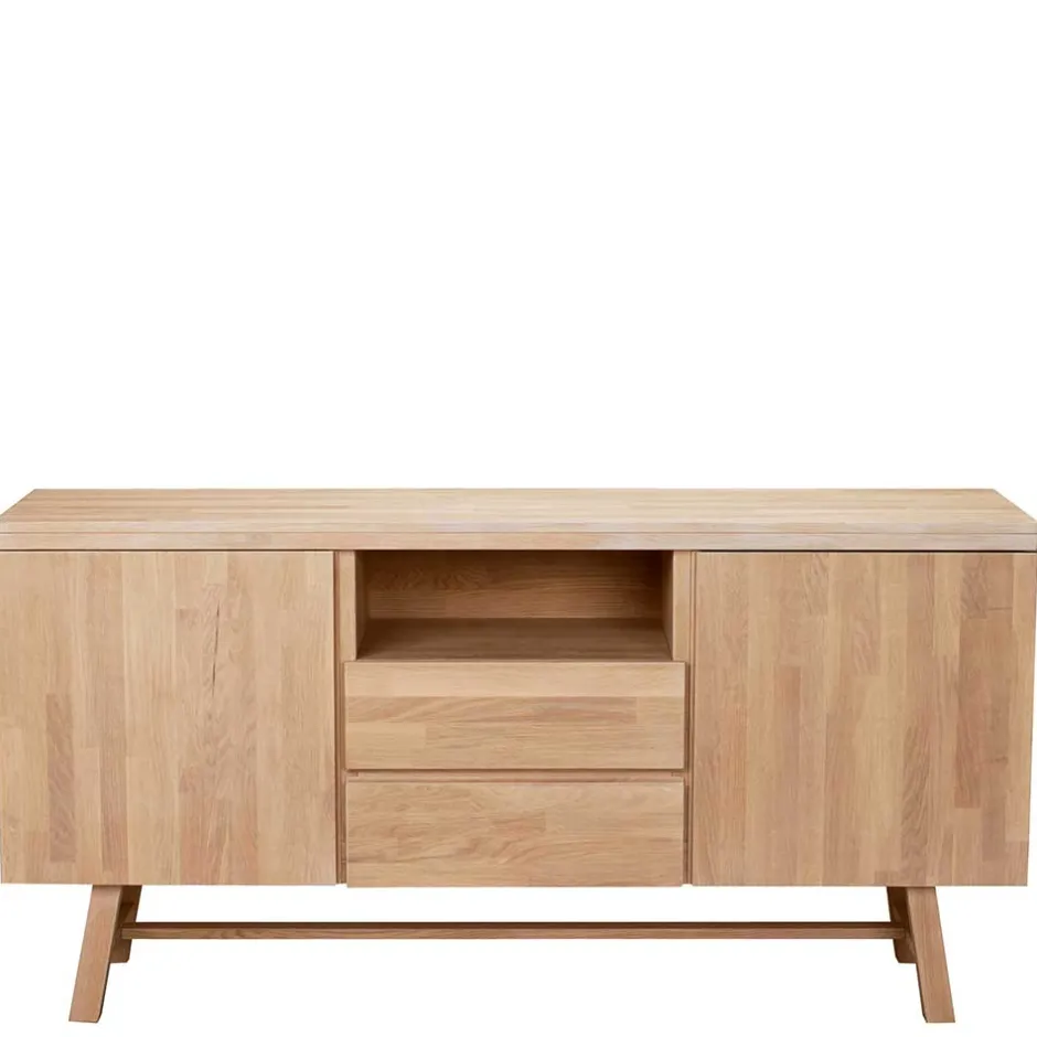 Wohnen 160x80x45 cm Sideboard aus Eichenholz - Neata