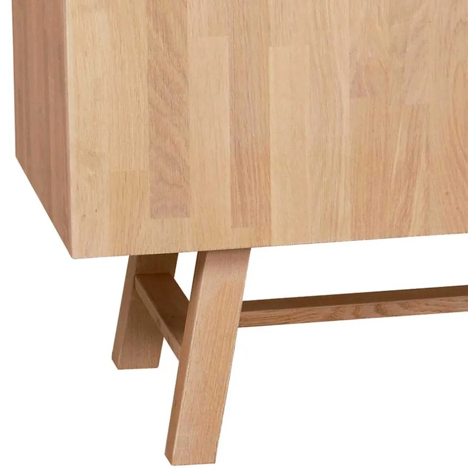 Wohnen 160x80x45 cm Sideboard aus Eichenholz - Neata