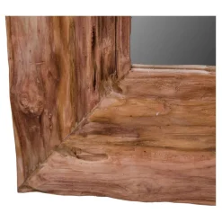 Wohnen 101x180x3 cm Spiegel mit Rahmen aus Teak - Snowball