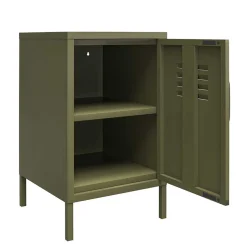 38x69x40 cm 1-türige Kommode in Oliv Grün - Austral^Wohnen Discount