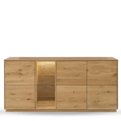 170x80x44 cm Wildeiche Sideboard geölt - Obinson^Wohnen Sale