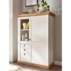 102x139x44 Country Highboard zweifarbig - Diatara^Wohnen New