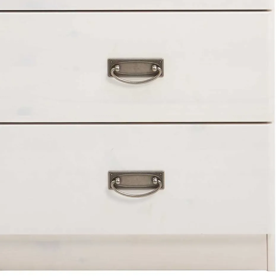 Wohnen 106x91x50 Country Style Kommode zweifarbig - Sibiuta