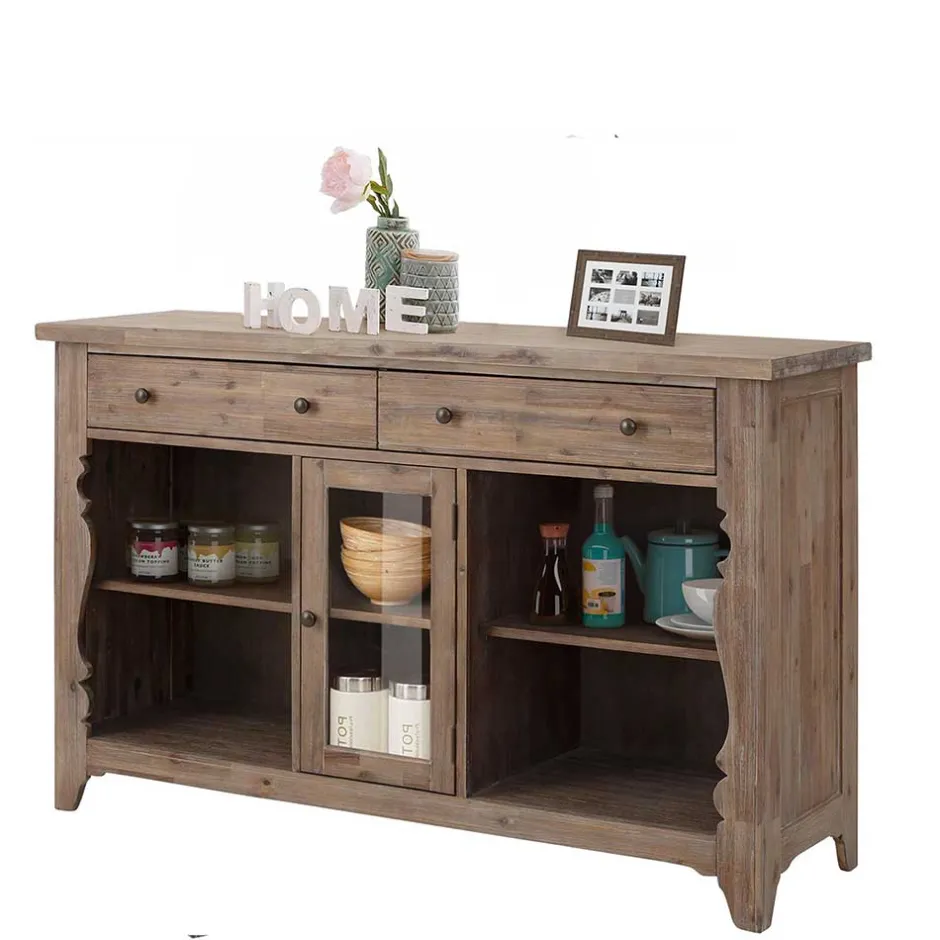 156x99x48 Design Anrichte im Vintage Look - Veier^Wohnen