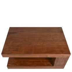 Wohnen 90x40x60 Design Couchtisch aus massivem Holz - Macherie