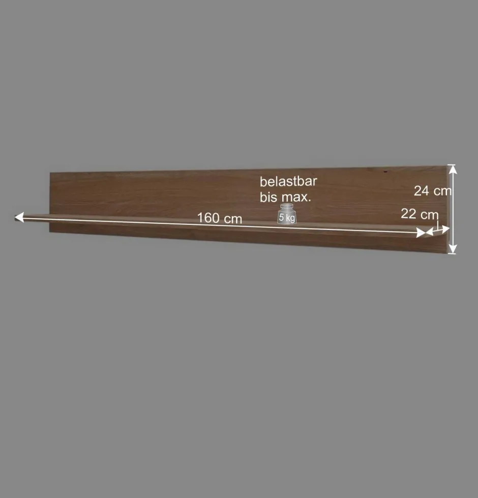 104x123x37 Design Highboard aus Holz & MDF - Assela^Wohnen Discount