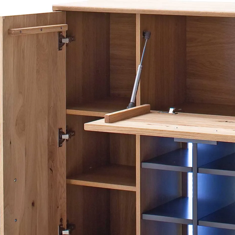 104x123x37 Design Highboard aus Holz & MDF - Assela^Wohnen Discount