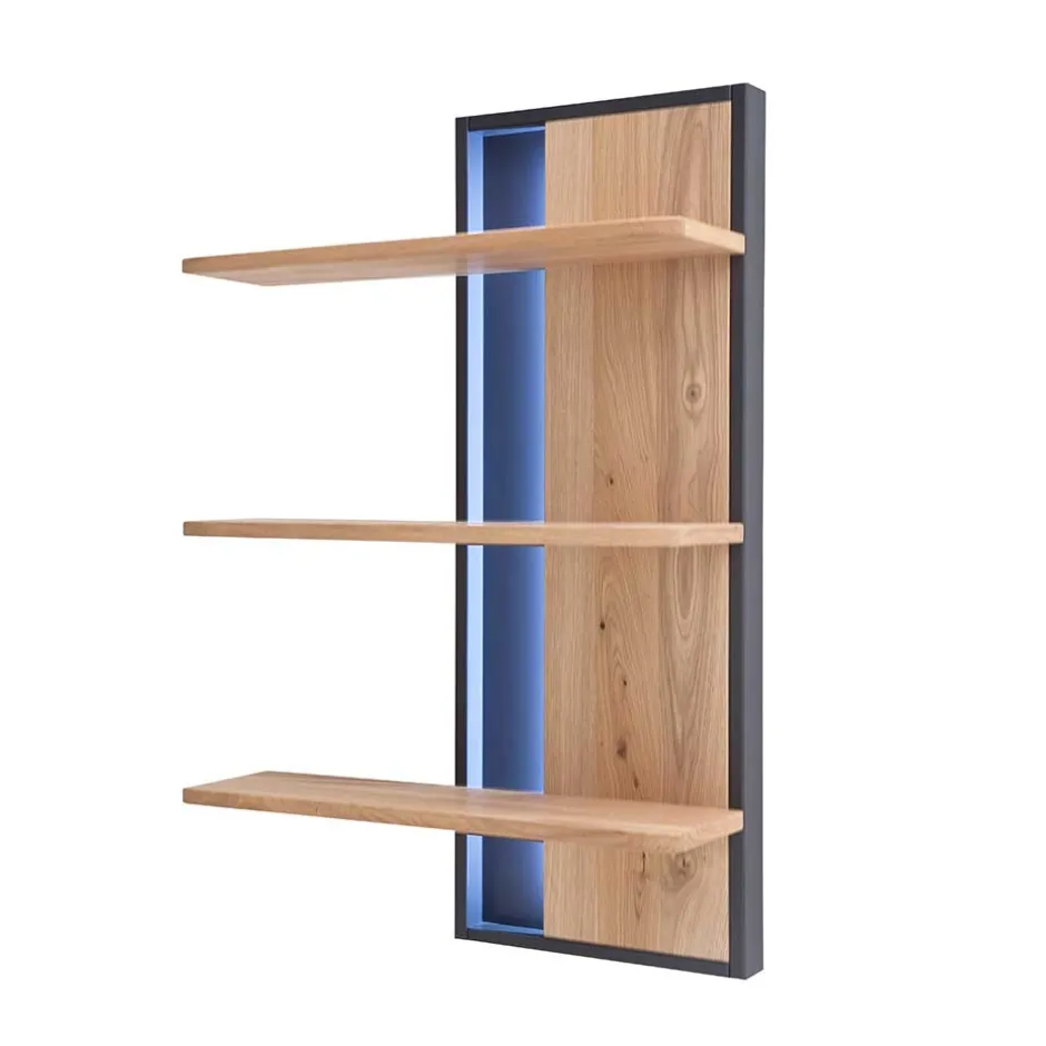 70x105x25 Design Hängeregal mit 3 Böden - Assela^Wohnen New