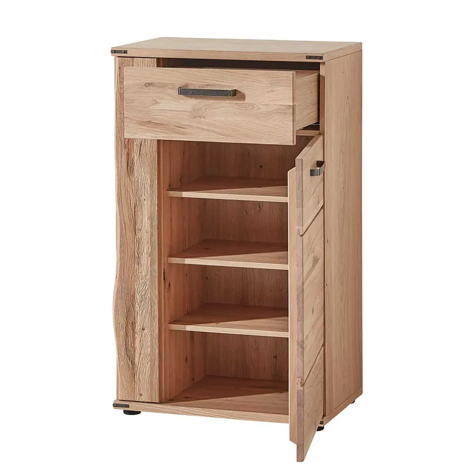 65x109x41 Design Hochkommode in Wildeiche - Konvava^Wohnen Outlet