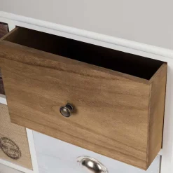 Wohnen 70x72x30 Design Kommode mit sechs Schubladen - Amare