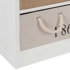 Wohnen 70x72x30 Design Kommode mit sechs Schubladen - Amare