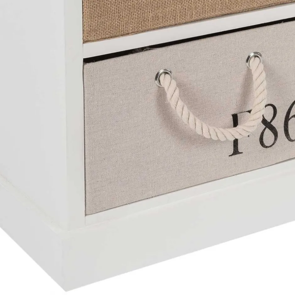 Wohnen 70x72x30 Design Kommode mit sechs Schubladen - Amare