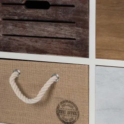 Wohnen 70x72x30 Design Kommode mit sechs Schubladen - Amare