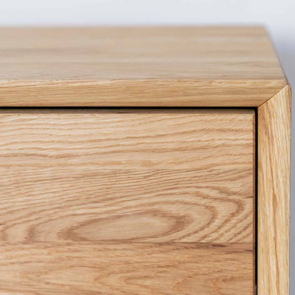 Wohnen 121x90x45 Design Kommode mit vier Schubladen - Fabiella