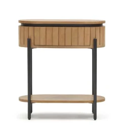 Wohnen 55x65x35 Design Nachtkommode oval - Ilvenda