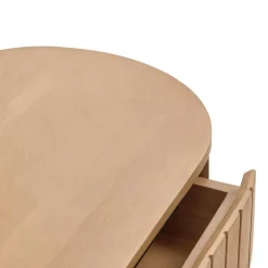 Wohnen 55x65x35 Design Nachtkommode oval - Ilvenda