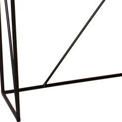 Wohnen 120x122x60 Design Schreibtisch aus Holz & Metall - Offia