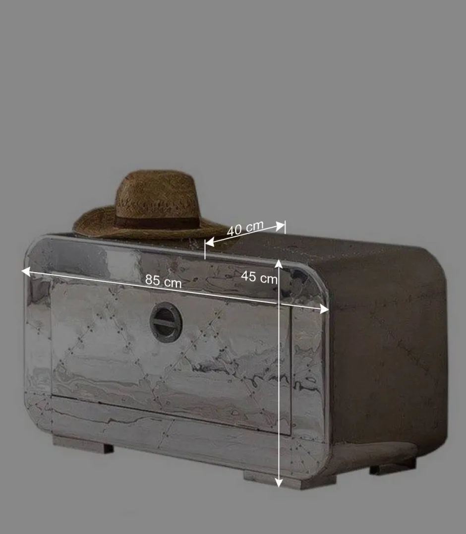 Wohnen 85x45x40 Design Schuhschrank mit Klappe - Pilot