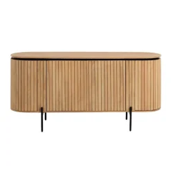 Wohnen 170x81x50 Design Sideboard in ovaler Form - Ilvenda