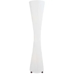 39x180x39 Design Stehleuchte aus Latex in Weiß - Maelas^Wohnen Outlet