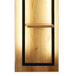 Wohnen 30x130x18 Design Wandregal mit drei Böden - Elprisca