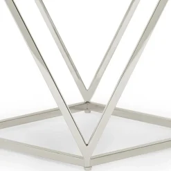 51x56x51 Designer Beistelltisch aus Rauchglas - Lova^Wohnen Discount