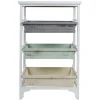 54x86x32 Designer Regal aus Kiefer im Shabby Chic - Caprera^Wohnen