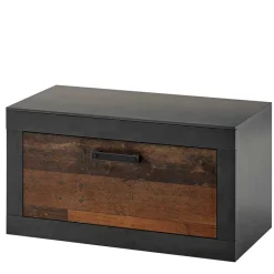 80x44x42 Dielenbank mit Klappe & Sockelgestell - Timuras^Wohnen Hot