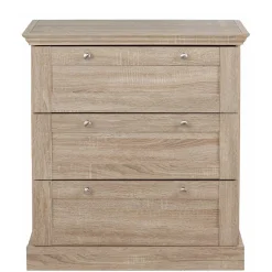 75x80x35 Dielenkommode in Holznachbildung Eiche - Onjedda^Wohnen Clearance
