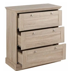 75x80x35 Dielenkommode in Holznachbildung Eiche - Onjedda^Wohnen Clearance