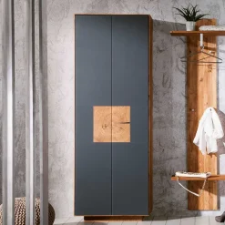 72x198x37 Dielenschrank in Anthrazit - Mandrey^Wohnen Hot