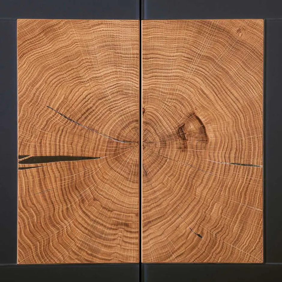 72x198x37 Dielenschrank in Anthrazit - Mandrey^Wohnen Hot